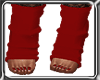 Red N Lace Socks