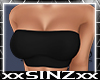 X Black Tube Top W X