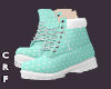 CRF* Teal Heart Boots