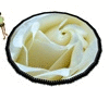 Devys' White Rose Rug