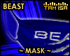 !T Blue Beast Mask