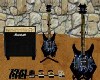 ac/dc guitar and amp set