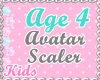 Kids Scaler Age 4