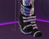 Purple demoness boots
