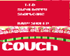 Strawberry scake couch