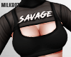 Savage $ Top