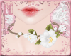 |H| White Flower Choker