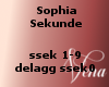 Sophia-Sekunde