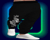 black sport pants