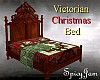 Antq Victorian Xmas Bed