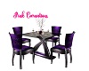 Etched Elegance Table
