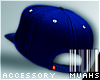 M! Tilted Snapback -Blue