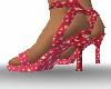 pink starey sparkle heel