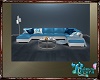 Blue Christmas Couch