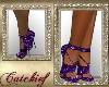 (CC) Purple Bling Shoes