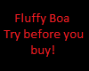 Fluffy Boa 