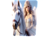White Horse Cutout