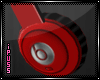 !iP B Headphones Red