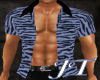 *JT Blue Tiger Pnt Shirt