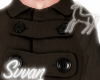 brown coat kostym