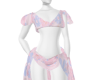 pink floral femboy dress