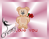 ¤C¤ I love you (bear)