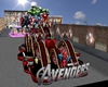 Avengers carnival float