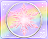 🌙 Snow Earrings Pink