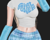 Grl Power baby blue