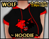 !T WOLF Red Hoodie