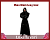 Plain Black Long Coat