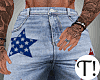 T! USA Star Baggy Jeans