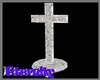 Crucifix Marmol Silver