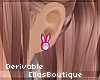 Derivable Bunny Earrings