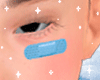 Bandaid Face Blue