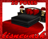 (L) 10 Pose Heart Bed BR