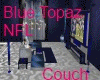 Blue Topaz NFL Couch