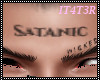 ❥| Satanic Face Tat