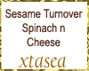 Sesame Spinach n Cheese