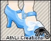LK~Doll Shoes-Baby Blue