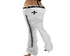 Gothic White Pants / F