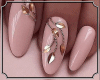! Pink Nails Silver Ring
