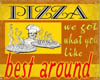 Vintage Pizza Sign