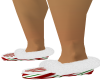 Candy Cane Slippers
