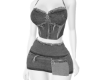 Ariana Denim Gray Set