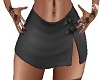Black Heart Buckle Skirt