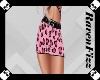 Heart Skirt Pink - M