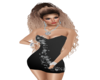 black stylish dress