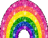 Sparkle Rainbow Sticker