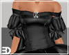 Black Satin Ball Gown